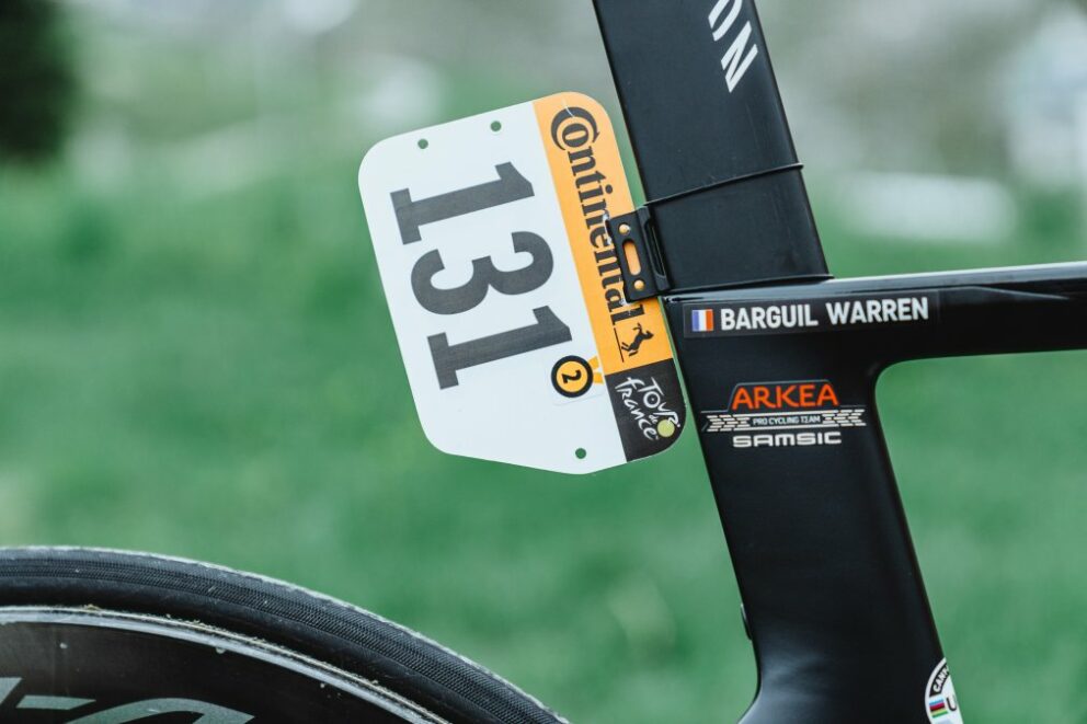 pro cycling name stickers